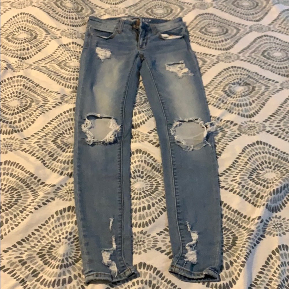 Jeans super super stretch jeggings size 0